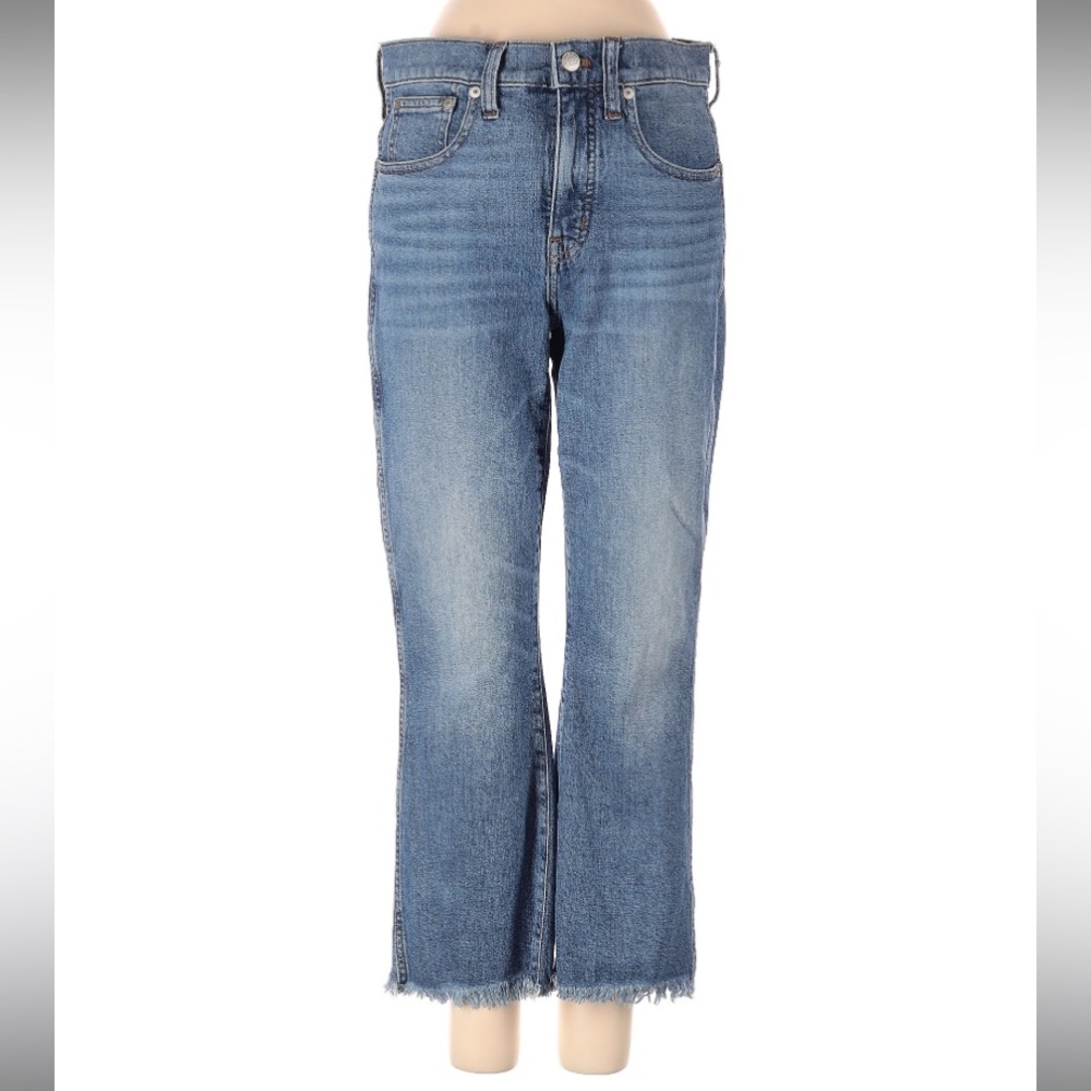Madewell Cali Demi boot jeans 27p